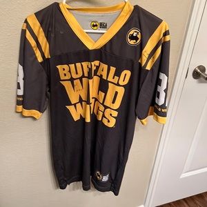 Gray and yellow Jersey small! From when I used to work at Buffalo Wild Wings